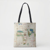 Cantino Planisphere | 1502 Tote Bag (Voorkant)