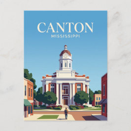 Canton Courthouse Square VS Briefkaart