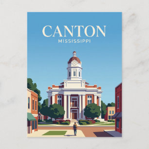 Canton Courthouse Square VS Briefkaart