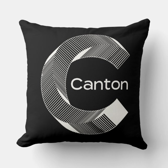 canton crypto pillow kussen (Voorkant)