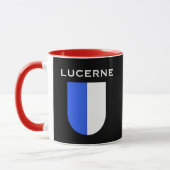 Canton Lucerne Coffee Mok met Crest (Links)