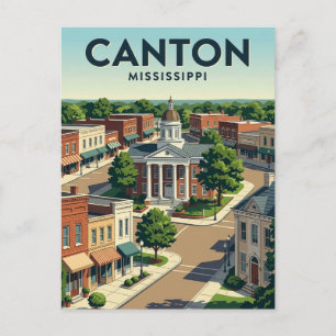 Canton, Mississippi Briefkaart