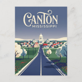 Canton Mississippi Briefkaart