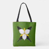Canton of Crows Gate Populace Badge Canvas tas (Achterkant)