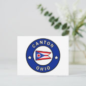 Canton Ohio Briefkaart (Staand voorkant)