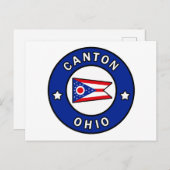 Canton Ohio Briefkaart (Voorkant / Achterkant)