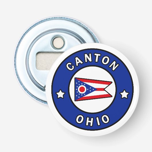 Canton Ohio Button Flesopener (Voorkant)