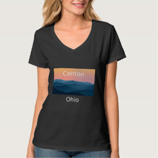 Canton Ohio Mountain sunset hometown T-shirt