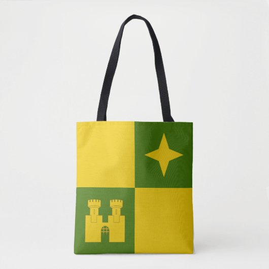 Canton van Castle North Populace Badge Tote Bag (Voorkant)