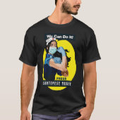 Cantonese Proud Frontline Worker Rosie Riveter Nur T-shirt (Voorkant)