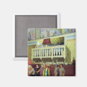 Cantoria in de Sistine Chapel Magneet (Voorkant / Achterkant)