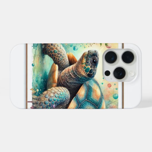 Cantors giant softshell turtle 060824AREF136 - Wat iPhone Hoesje (Achterkant horizontaal)