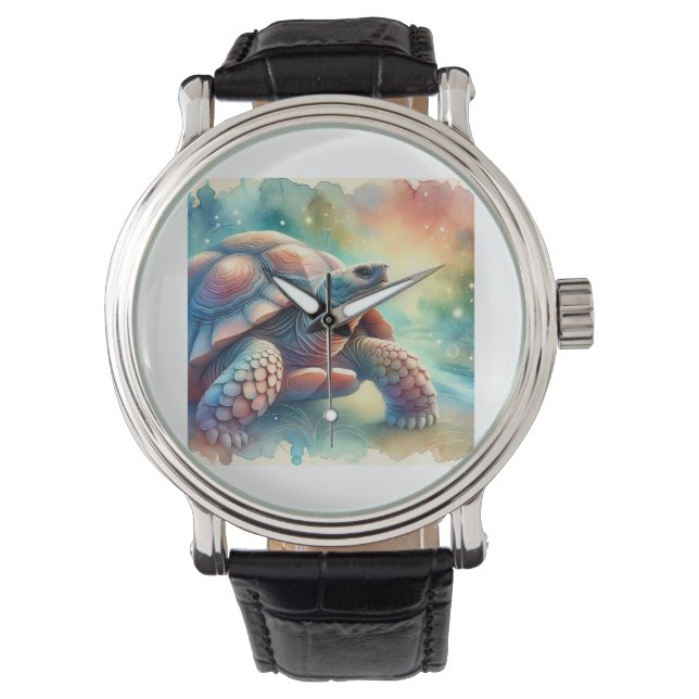 Cantors giant softshell turtle 250924AREF118 - Wat Horloge (Voorkant)