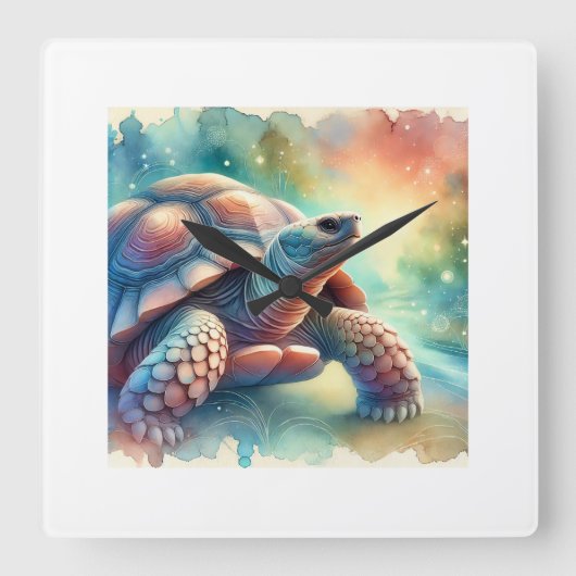 Cantors giant softshell turtle 250924AREF118 - Wat Vierkante Klok (Voorkant)