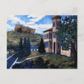 Cantril School House, Postcard Painting Briefkaart (Voorkant)