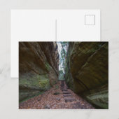 Cantwell Cliffs, Hocking Hills State Park, Ohio Briefkaart (Voorkant / Achterkant)