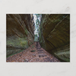 Cantwell Cliffs, Hocking Hills State Park, Ohio Briefkaart