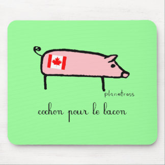 Canuck cochon muismat
