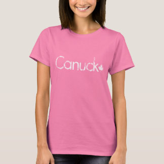Canuck_logo_whitegrunge T-shirt