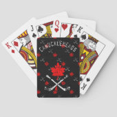 Canucklehead Podcast-spelkaarten Pokerkaarten (Achterkant)