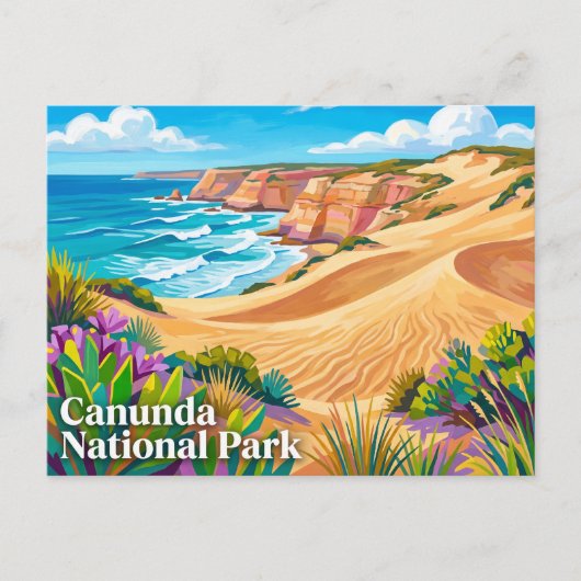 Canunda Nationaal Park Australië Briefkaart (Voorkant)