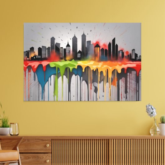 Canva Canvas Afdruk (Insitu (Woonkamer))