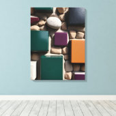 Canva schilderij canvas afdruk (Insitu (Houten vloer))