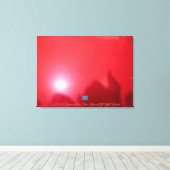 Canvas 3 (DeepPinkBellFlower) RFPMDesigns©️2012/24 (Insitu (Houten vloer))