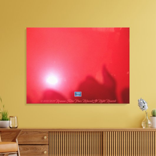 Canvas 3 (DeepPinkBellFlower) RFPMDesigns©️2012/24 (Insitu (Woonkamer))