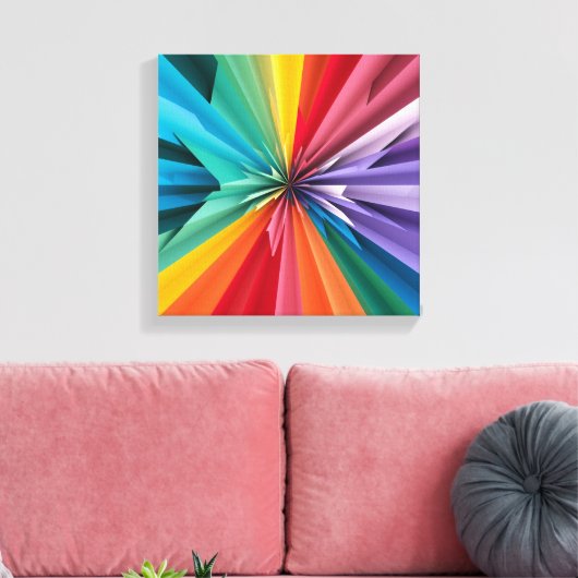 Canvas aantrekkelijke kunst afdruk (Insitu (Woonkamer))