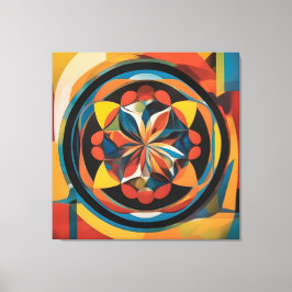 Canvas abstracte kunst afdruk