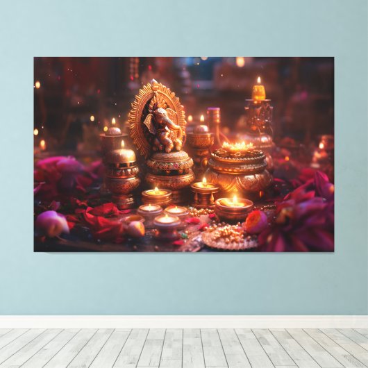 Canvas Afbeelding 1 (Insitu (Houten vloer))