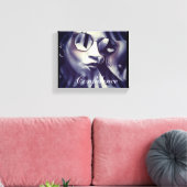 Canvas afbeelding van mooie vrouwen. (Insitu (Woonkamer))