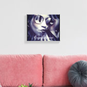 Canvas afbeelding van mooie vrouwen. afdruk (Insitu (Woonkamer))