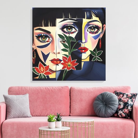 Canvas Afdruk (Insitu (Woonkamer))