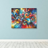 Canvas Afdruk (Insitu (Houten vloer))