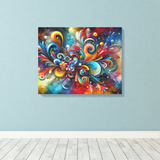 Canvas Afdruk (Insitu (Houten vloer))