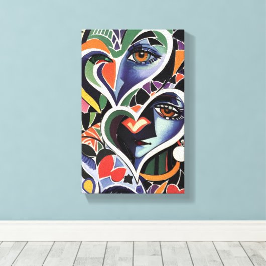 Canvas Afdruk (Insitu (Houten vloer))