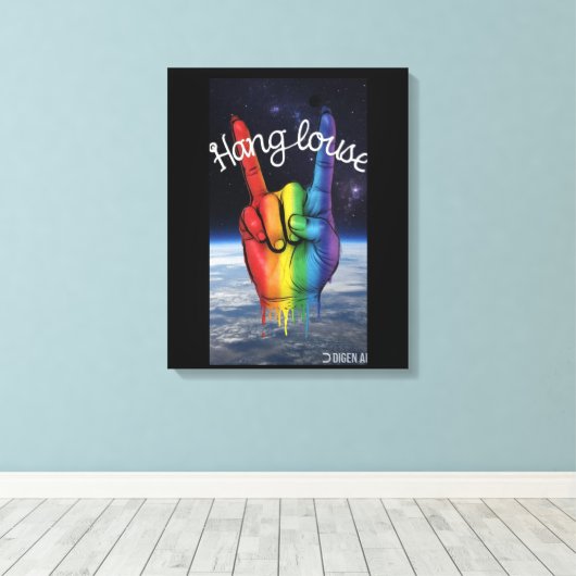 canvas afdruk (Insitu (Houten vloer))