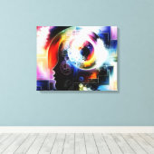 Canvas Afdruk (Insitu (Houten vloer))