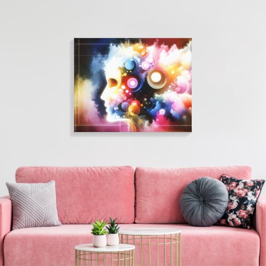 Canvas Afdruk (Insitu (Woonkamer))