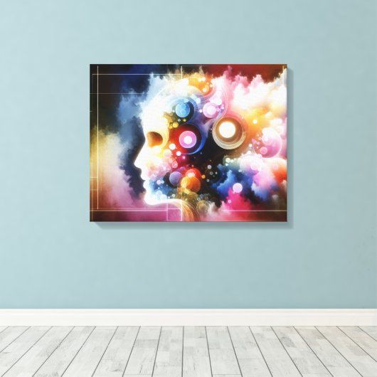 Canvas Afdruk (Insitu (Houten vloer))