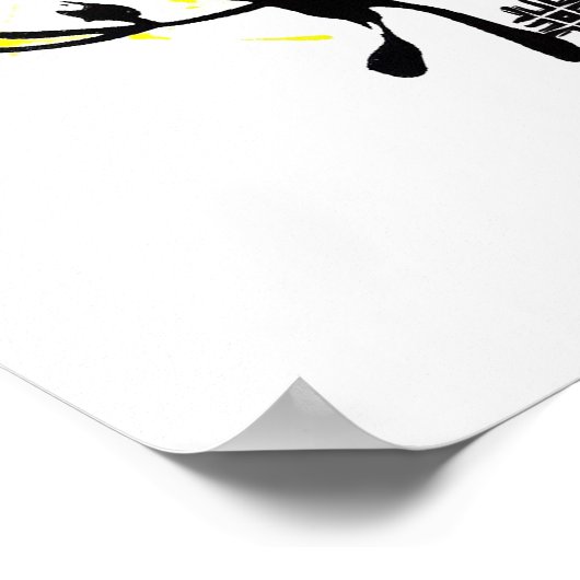 Canvas Afdrukbijenontwerp Poster (Hoek)