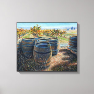 Canvas Afdrukken "Achter de kofferruimte"