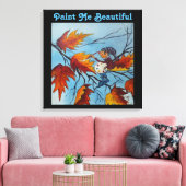 Canvas Afdrukken Ann Hayes Pixie Painting (Insitu (Woonkamer))