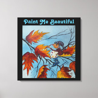 Canvas Afdrukken Ann Hayes Pixie Painting