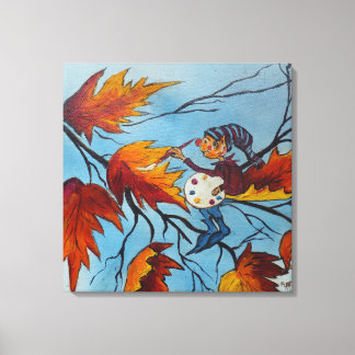 Canvas Afdrukken Ann Hayes Pixie Painting