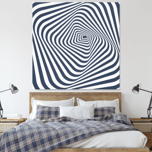 Canvas afdrukken - door de tunnel (Insitu (Slaapkamer))