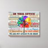 Canvas afdrukken in deze Kantoor (Voorkant)