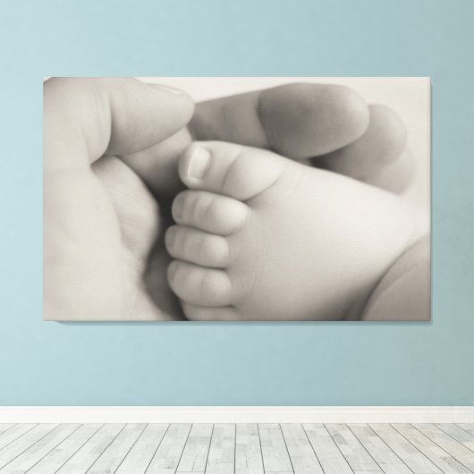 Canvas afdrukken - Nieuwe aanwinst of aanpassing (Insitu (Houten vloer))